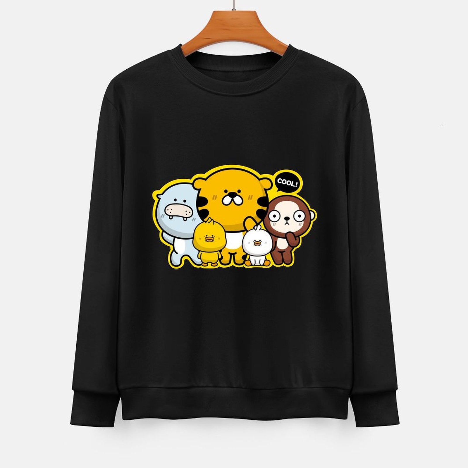 Front Patterned Long Sleeve TopTrueFit Vintage